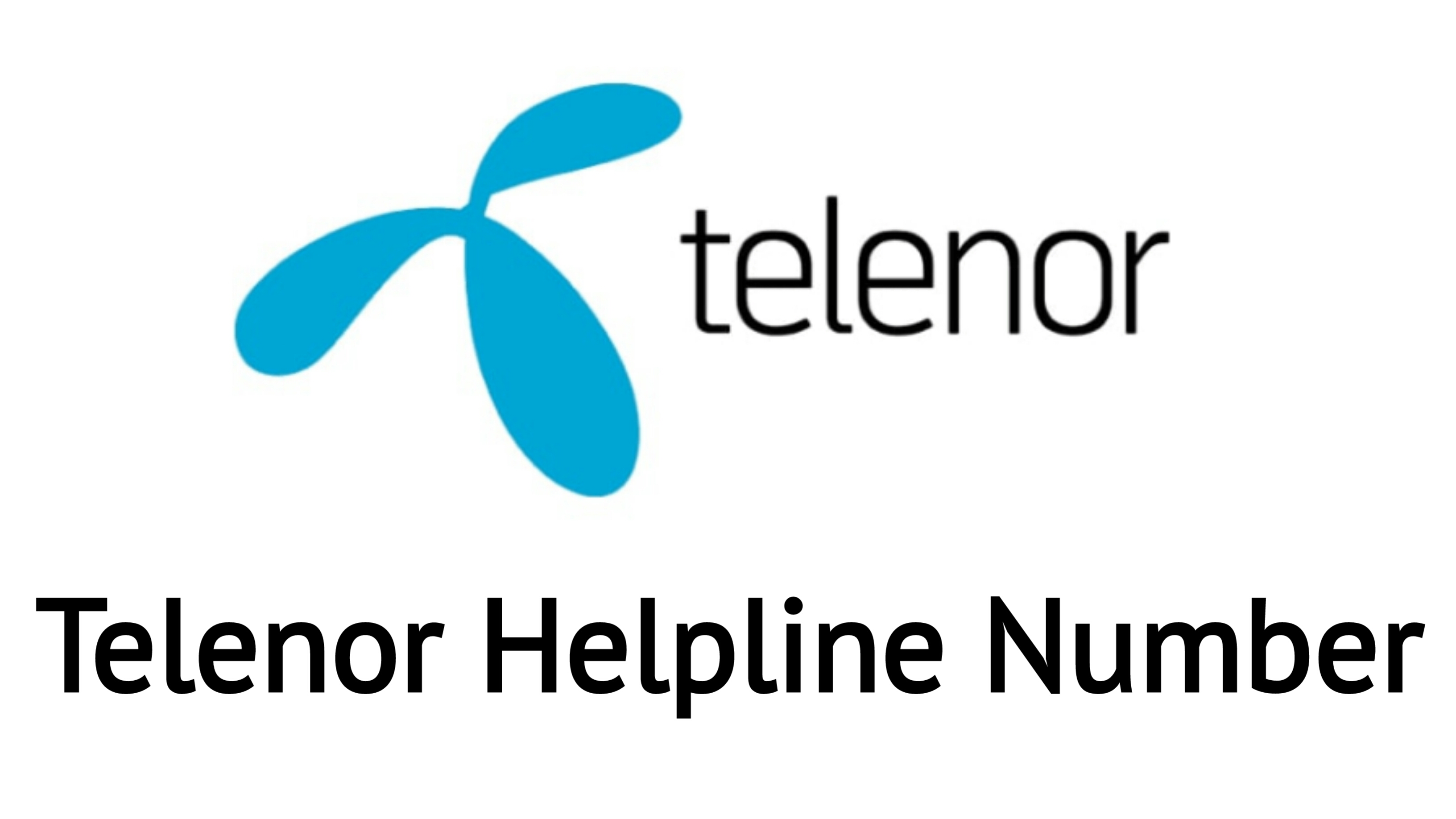 Helpline Number of Telenor