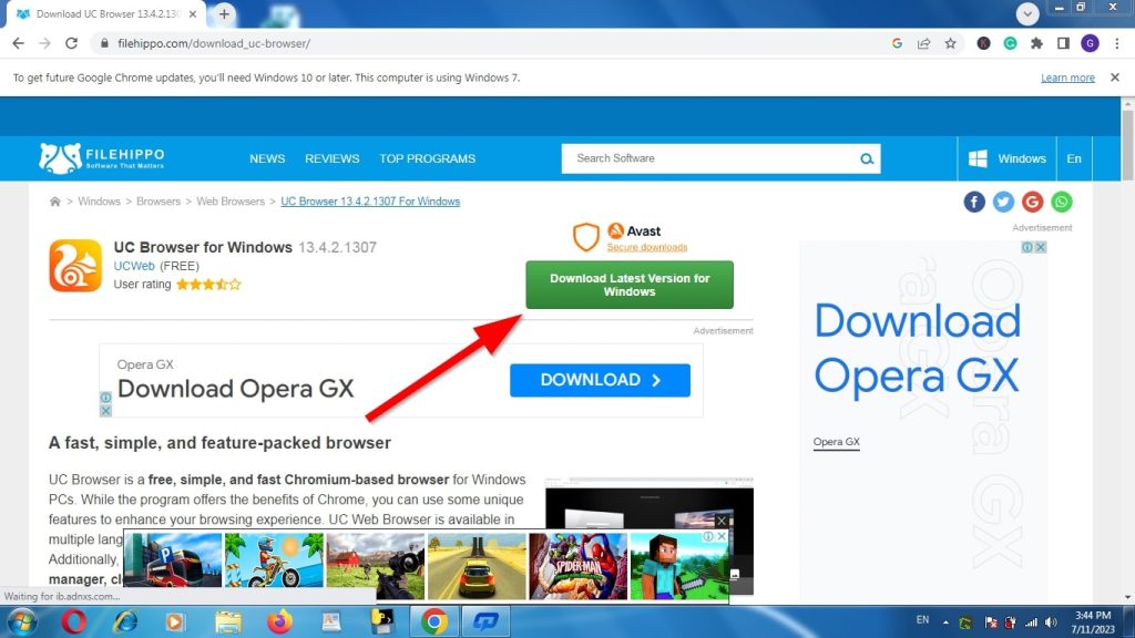 UC Browser Download in PC